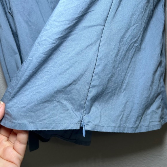 Mexx Women's Blue Long Sleeve Button Down Shirt Casual Business Career 12 preppy - Picture 5 of 8